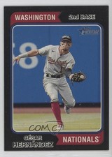 2023 Topps Heritage Black Border /50 Cesar Hernandez César Hernández #45 5n0