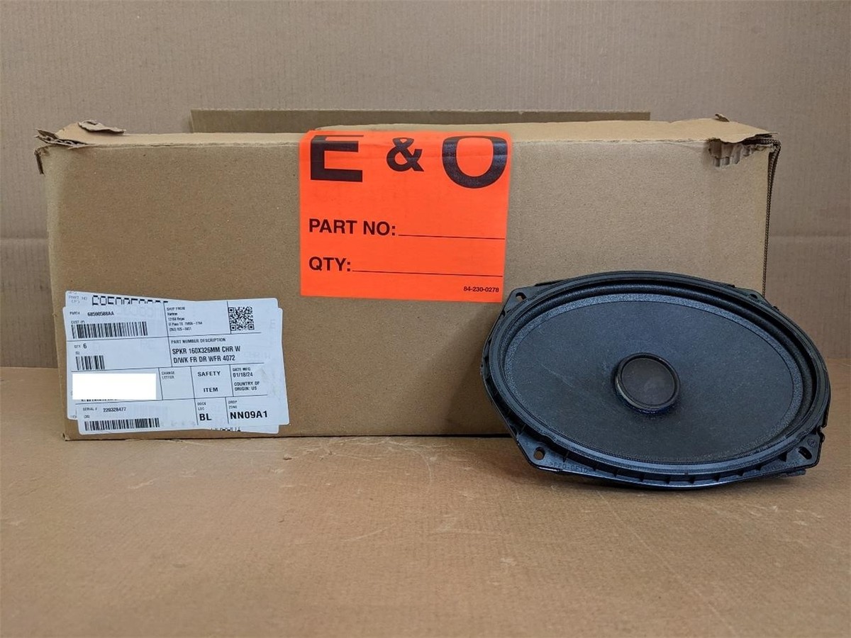 68590588AA OEM MOPAR Door Speaker 2019-2024 Dodge Ram Truck 1500