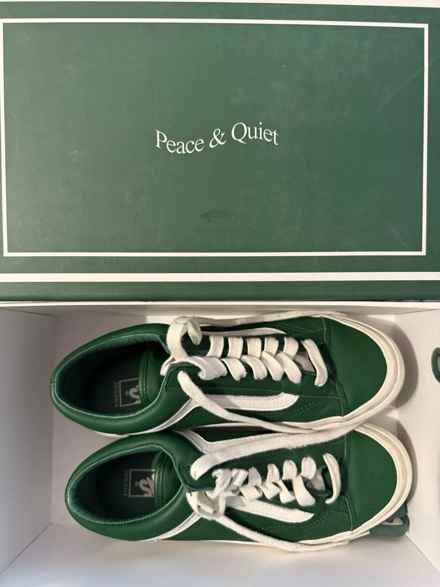 Vans OG Style 36 LX True White Green for sale | eBay