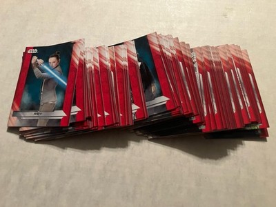 COMPLETE BASE SET: 2017 TOPPS STAR WARS: THE LAST JEDI (100 CARDS)