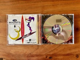 Nights Into Dreams Sega Saturn 1996 W/ Manual & Reg Card