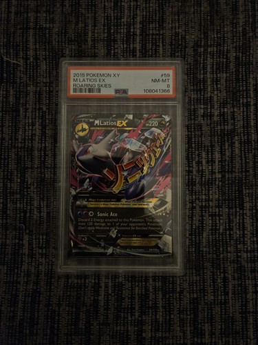 M Latios-EX graded PSA 8 for sale on eBay