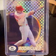 1998 Topps Tek - Ivan Rodriguez #5 Pattern 90