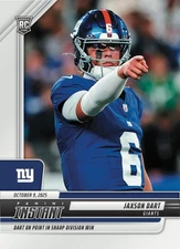 Jaxson Dart 2025 Panini Instant NFL #137 New York Giants RC - Presale