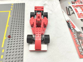 LEGO 8375 Ferrari F1 Pit Set Racers Partially New Sealed Formula 1 Racing