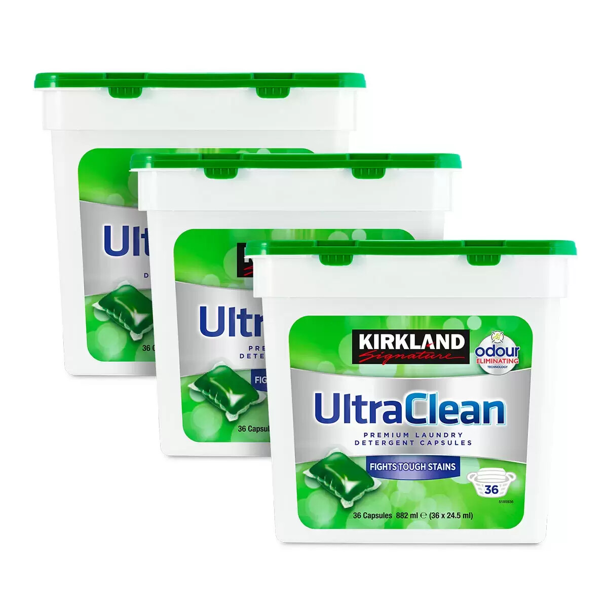 Kirkland Ultra Clean Washing Detergent Tablets Capsules Laundry Pods
