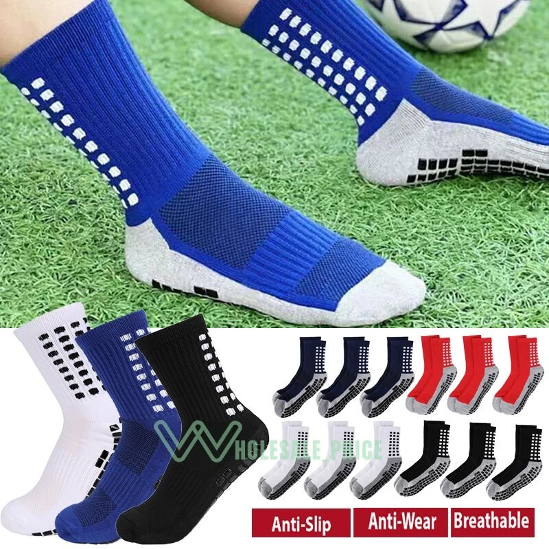 Sports Socks Socks Anti Slip W/Grip Short Socks Men Soccer Football Premium  Sock