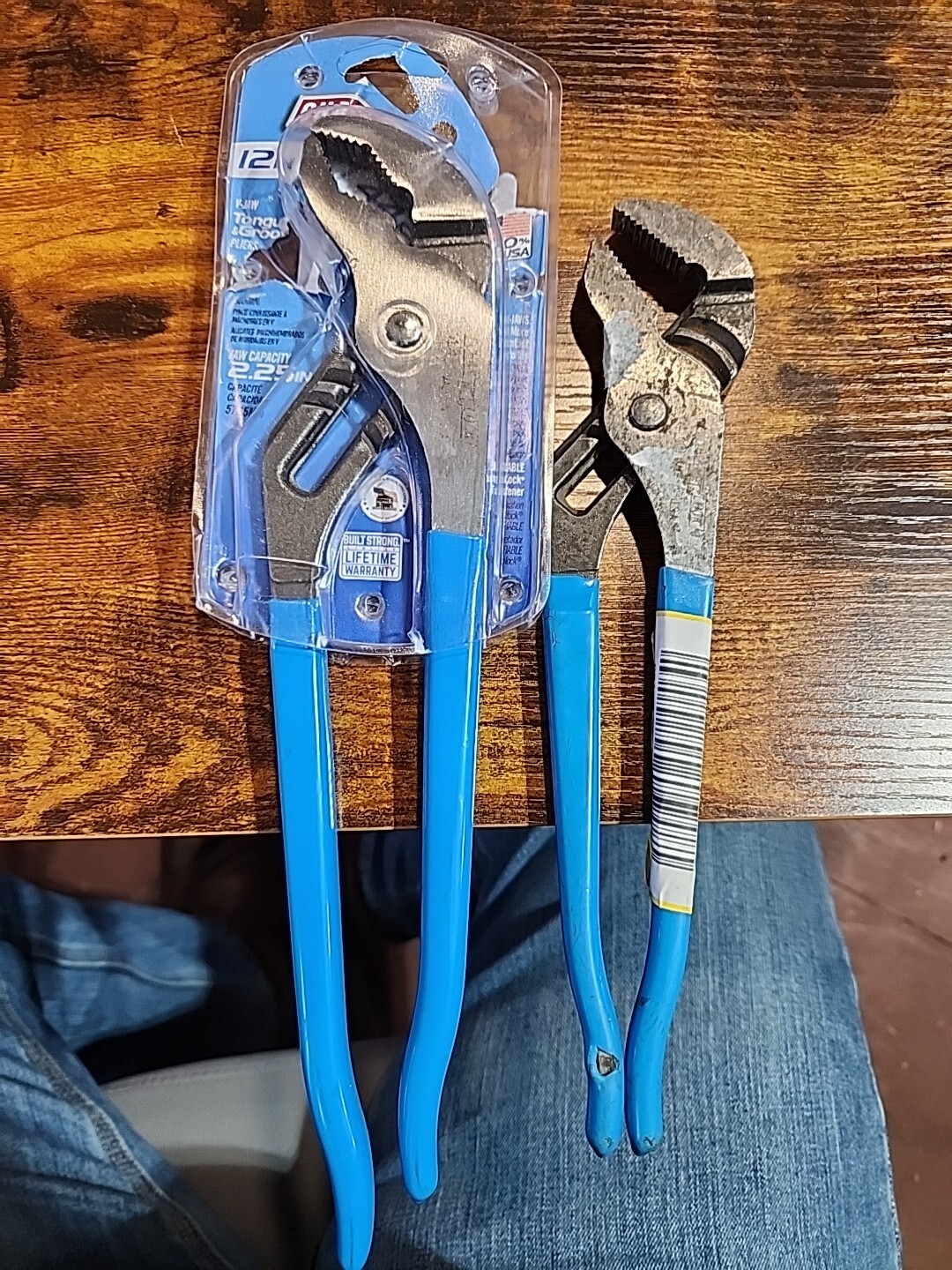 Channellock 442 12 in. VJaw Tongue & Groove Plier Pair eBay