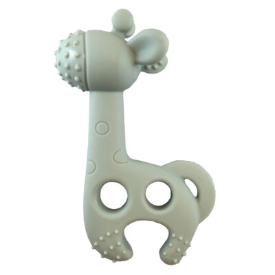 Beißring / Zahnungshilfe / Beißspielzeug - Bite me Raff - Giraffe mit Noppen