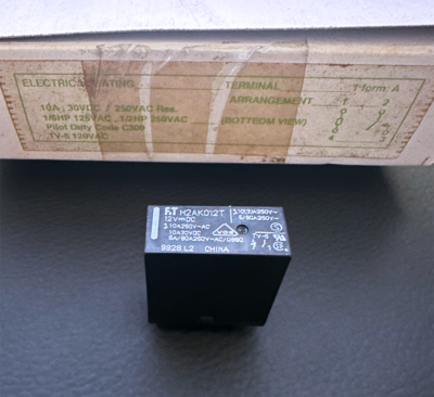 1X FTR-H2AK012T H2AK012T Fujitsu 1 Pole Power Relay 12V DC SPST-NO