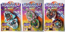 3X RARE VINTAGE 90'S GALAXY WAR STRIKER SPACE ROBOTS EUGENE HINSTAR NEW SEALED 