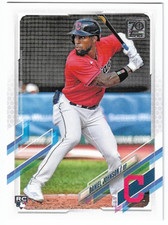 2021 Topps #103 Daniel Johnson RC Cleveland Indians