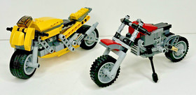 LEGO 4893 Creator Revvin&rsquo; Riders Motorcycles Street Dirt Bikes 8-in-1 Incomplete