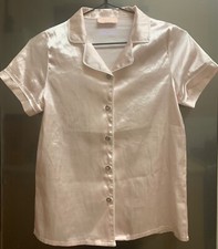 Girls Pyjamas(Silky from Lipsy)Short Waist Size 28cm,Shirt Shoulder 30cm,L 54cm