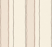 A.S. CréAtion Tapete Viora 1335-33 Braun Creme Beige Stylisch Streifen Vlies