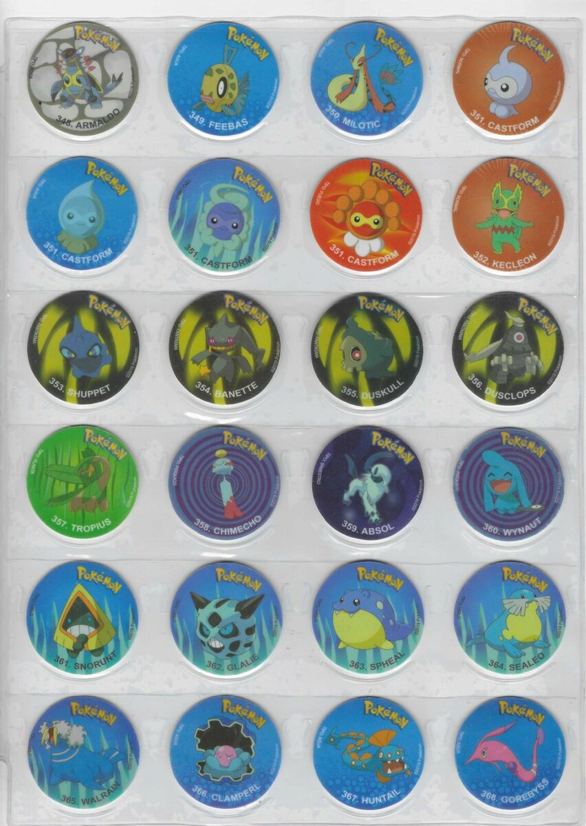 TAZO POKEMON DKV #810 GROOKEY 2019 Sword & Shield PERU Edition Pogs Taps