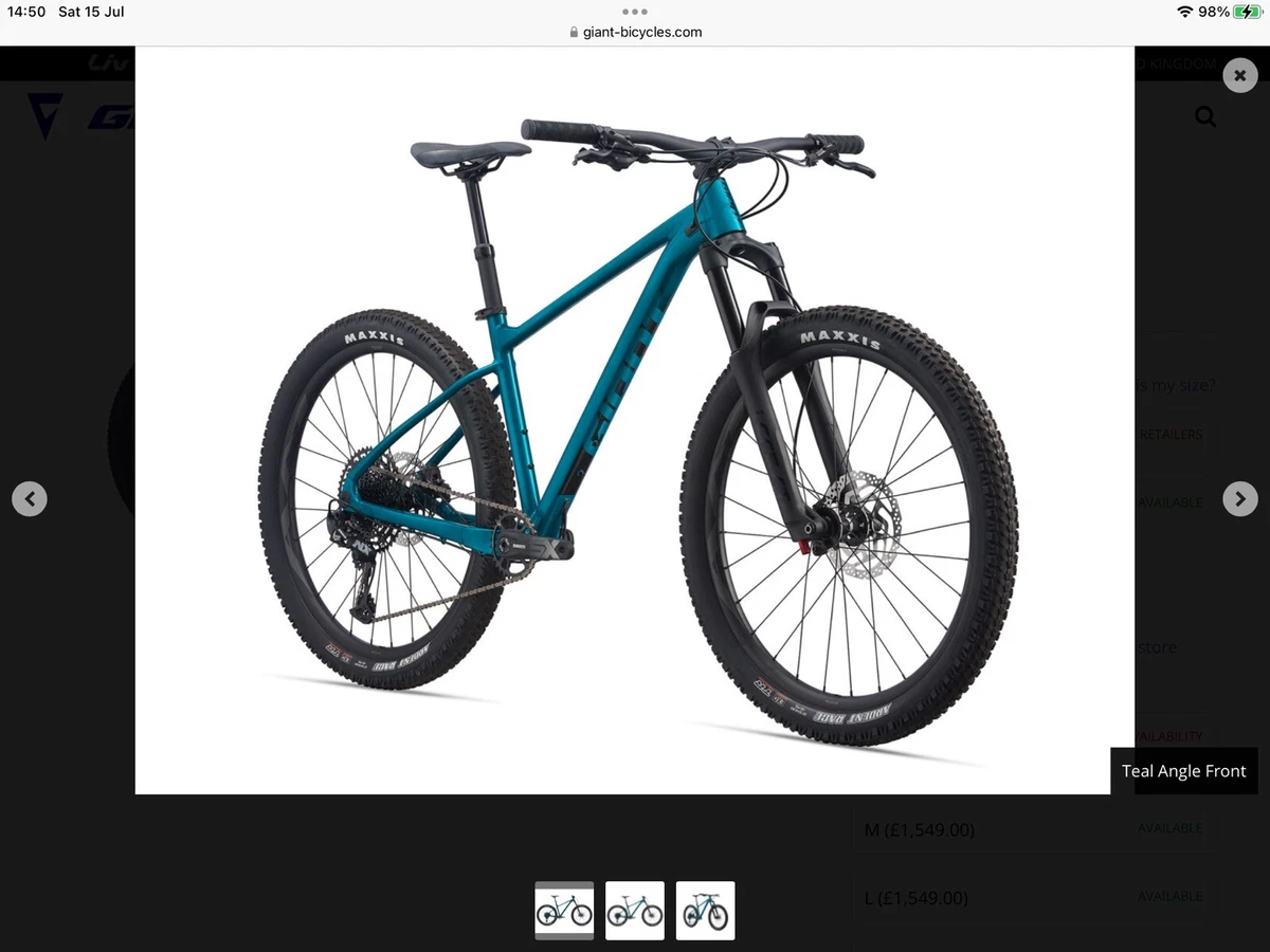 Mountain Bike Giant Fathom 1 Blue Large eBay