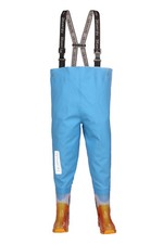Kids Chest Waders 3KAMIDO ,DUCKS / LIGHT BLUE  Fishing bots splash