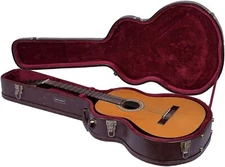 Crossrock OM Guitar Case fits Martin 000-style Guitar,Semi-Vintage Look, Brown