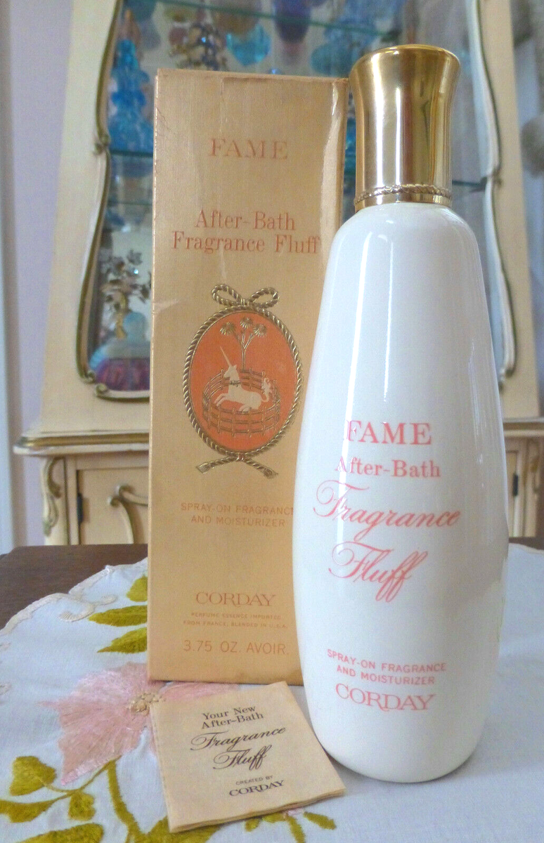 Fame Corday Perfume VTG 1950s Corday FAME After Bath Fragrance