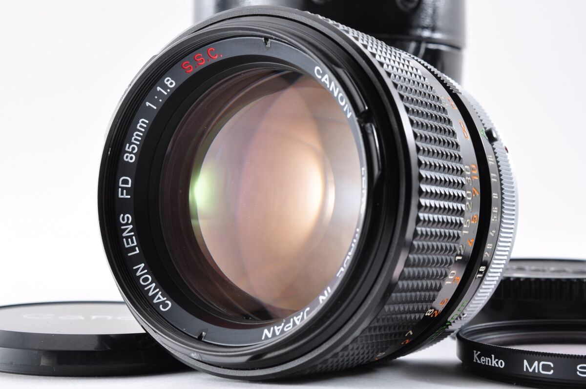 Canon FD 85mm f1.8 S.S.C. Maintained SSC MF Portrait Prime Canon FD 85mm f1.8 S.S.C. Maintained SSC MF Portrait Prime