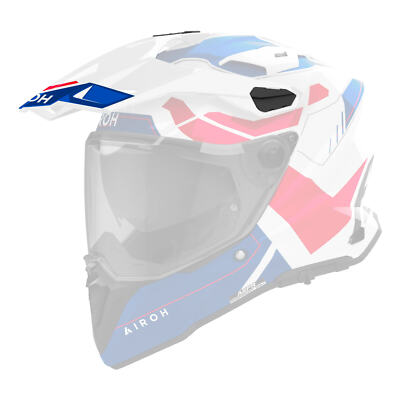 Airoh Commander 2 Reveal Helmet Front Blue Red New