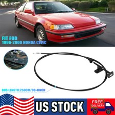 Hood Latch Release Cable With Pull Handle For 1996 97 98 99 2000 Honda Civic