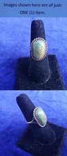 Old Pawn Native American Indian Sterling Silver Turquoise Size 7.75 Ring 25ri126