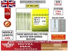 TQX3 4052 175X3 R SIZE:100/16 FOR BUTTON SEW INDUSTRIAL SEWING MACHINE NEEDLE