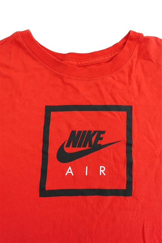The Nike Tee Vintage Nike Air Box Logo Boys Youth M Retro Training T-Shirt