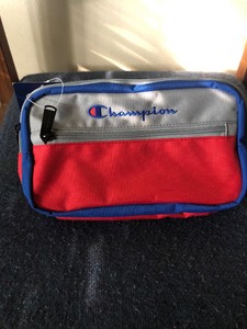 champion color block waist pack