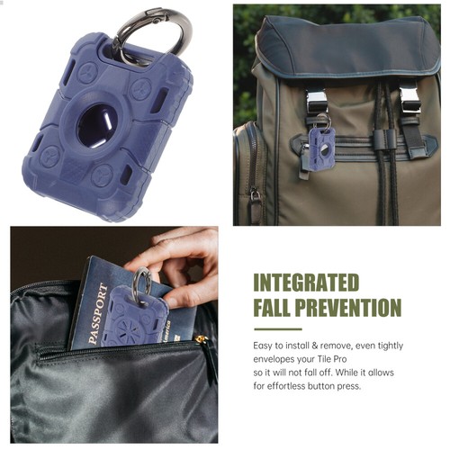 Tragbare Keychain Stoßfest Anti- TPU Anti- Scratch-Tracer Abdeckung - 第 8/11 張圖片