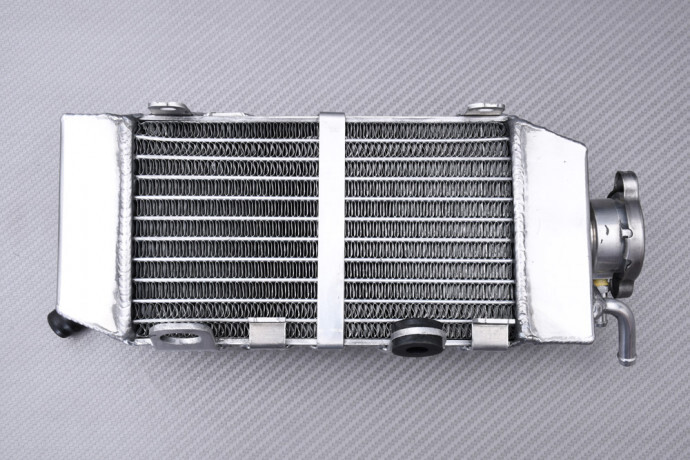 Radiateur Droit YAMAHA DT230 LANZA 97-00 | Version Racing Soudée TIG Ultra Renforcée