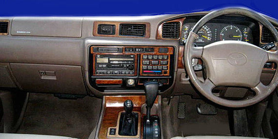 1995-1997 Toyota Land Cruiser Right Hand Drive Dash Trim Kit