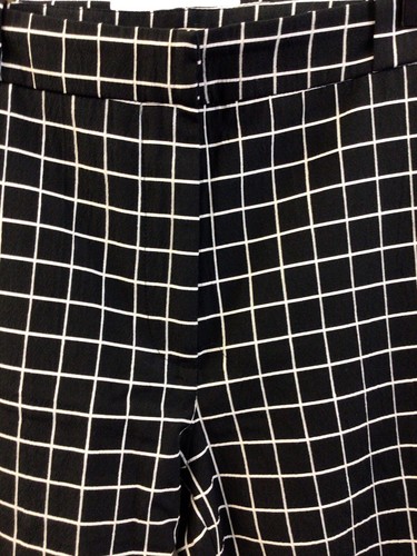 ORLA KIELY MONOCHROME B&W SMART CIGARETTE TROUSERS SIZE UK 6 - Picture 2 of 4