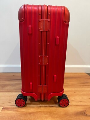 NEW Supreme RIMOWA Topas Multiwheel 45L Red SS18 box logo carry-on