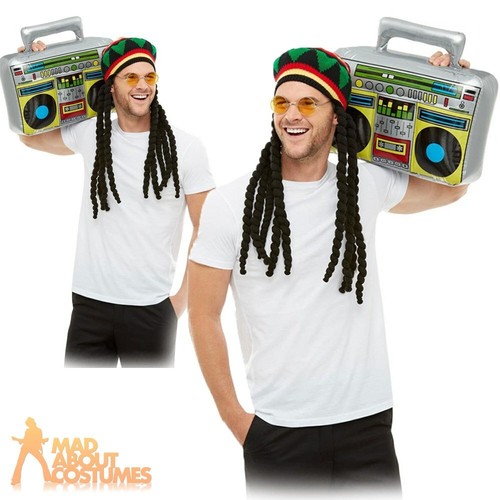 Adults Jamaican Costume Kit Bob Marley 