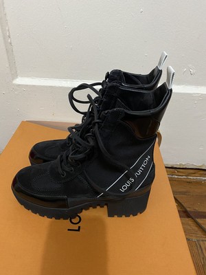 louis vuitton boots platform