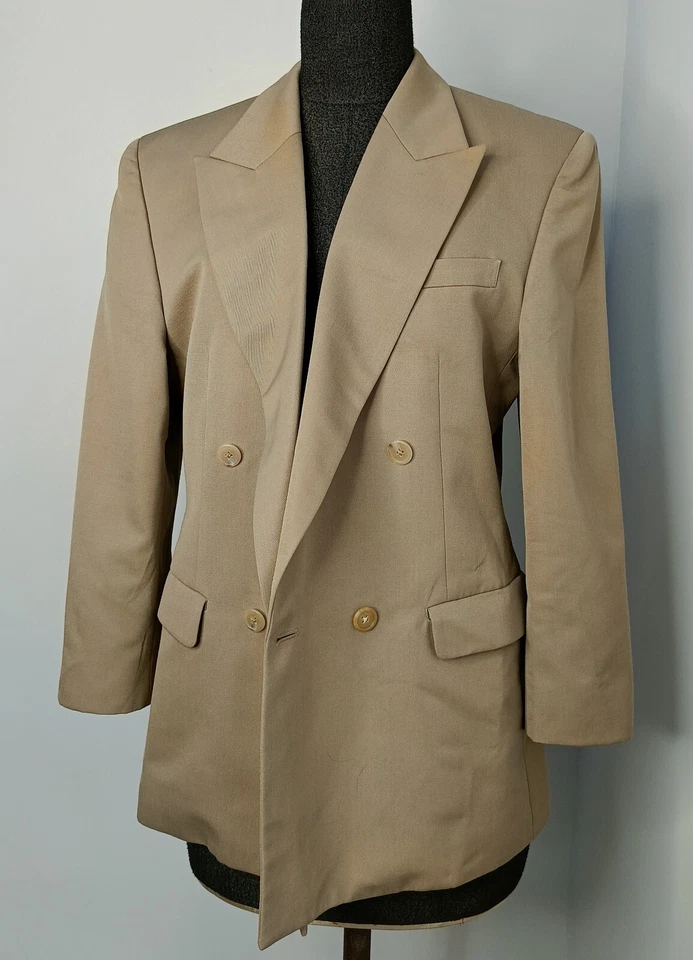 JPress J.Press Japan New York brown double breasted wool suit - Image 2 of 4