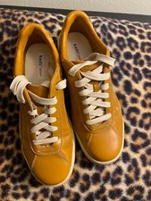 Keds Tan Cream Leather Athletic Shoe