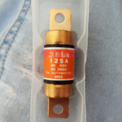 1PC New For PEC 125A New Energy High Voltage Automotive Fuse DC450V BC2000A