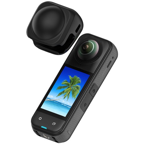 Silicone Lens Protective Cover Guard Case for Insta360 X4 X5 Camera Accessories - Picture 6 of 28