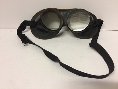 Vintage Automobile Driving or Aviation Goggles ~ GO34