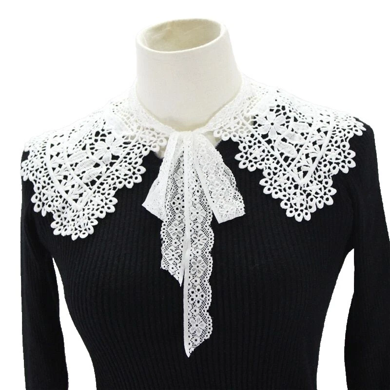 花边领 1940s 复古项圈