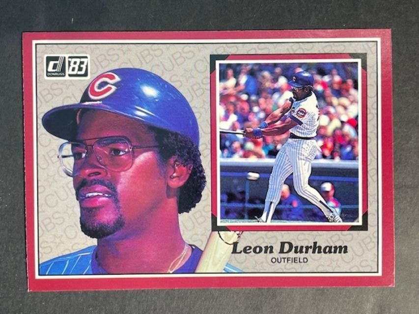 1983 Donruss Action AllStars LEON DURHAM # 55 - NM-MT - 3 1/2"x5"