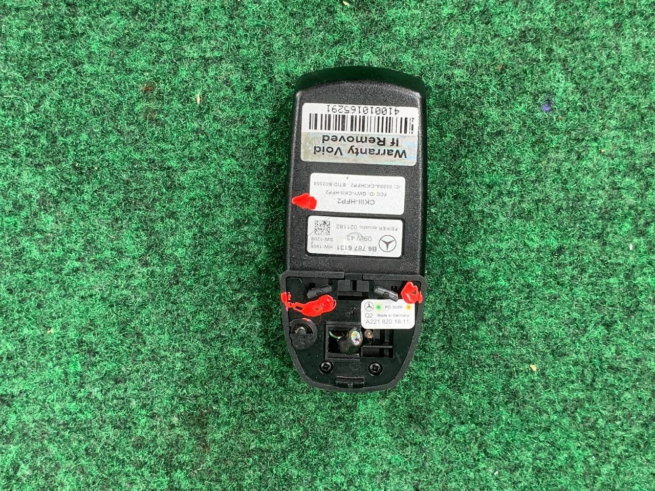 🛑 05-09 Mercedes Benz Bluetooth Phone Cradle Adapter Model B67876131 OEM