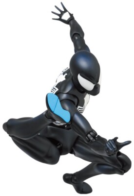 MAFEX 147 Spider-Man Black Costume Comic 6in Figure Restock Feb