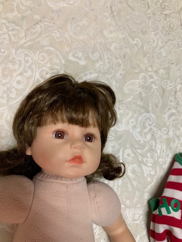 Reborn Baby Doll Girl 18” Realistic Toddler w/Soft Cloth Body w/ 21 pc Clothes - Picture 7 of 22