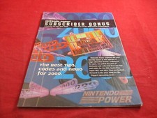 Nintendo Power Magazine Subscriber Bonus Forecast for Year 2000 N64 Gameboy SNES