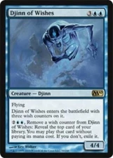 Djinn of Wishes - Foil ~ Near Mint Magic 2010 M10 MTG Magic UltimateMTG Blue Car